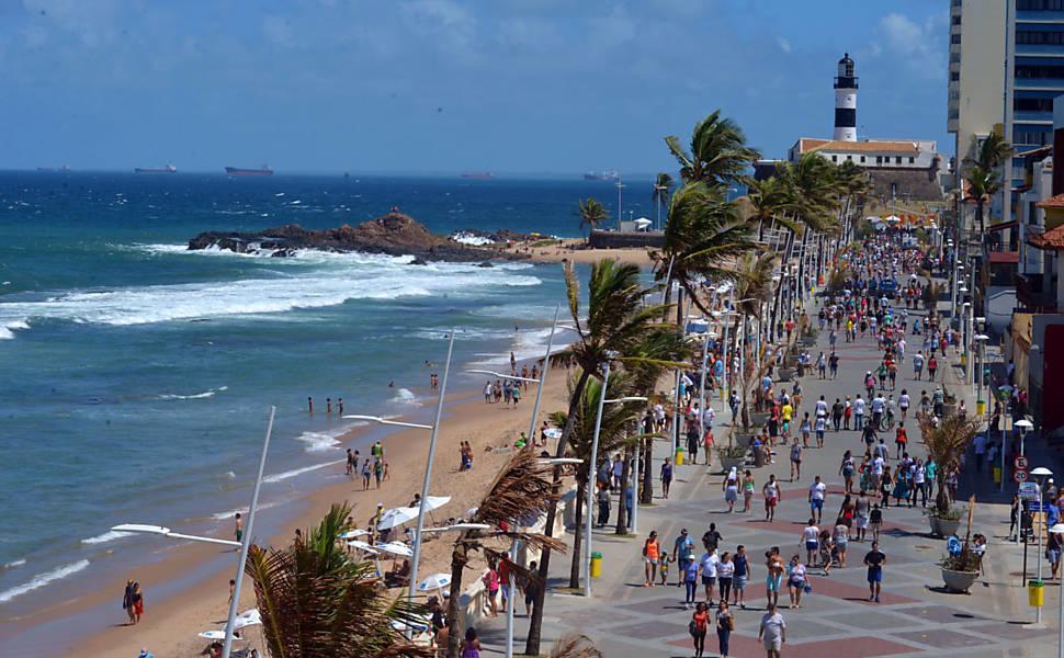 Apartamento Temporada Farol Barra Flat Salvador Kamer foto