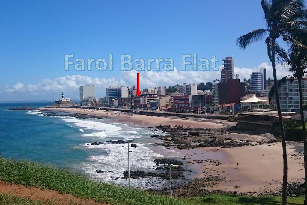 Apartamento Temporada Farol Barra Flat Salvador Buitenkant foto